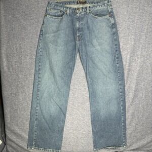 VTG‎ Y2K Polo Jeans Co Ralph Lauren Jeans 36x32 Mens Denim Baggy RL Woodrow Wide